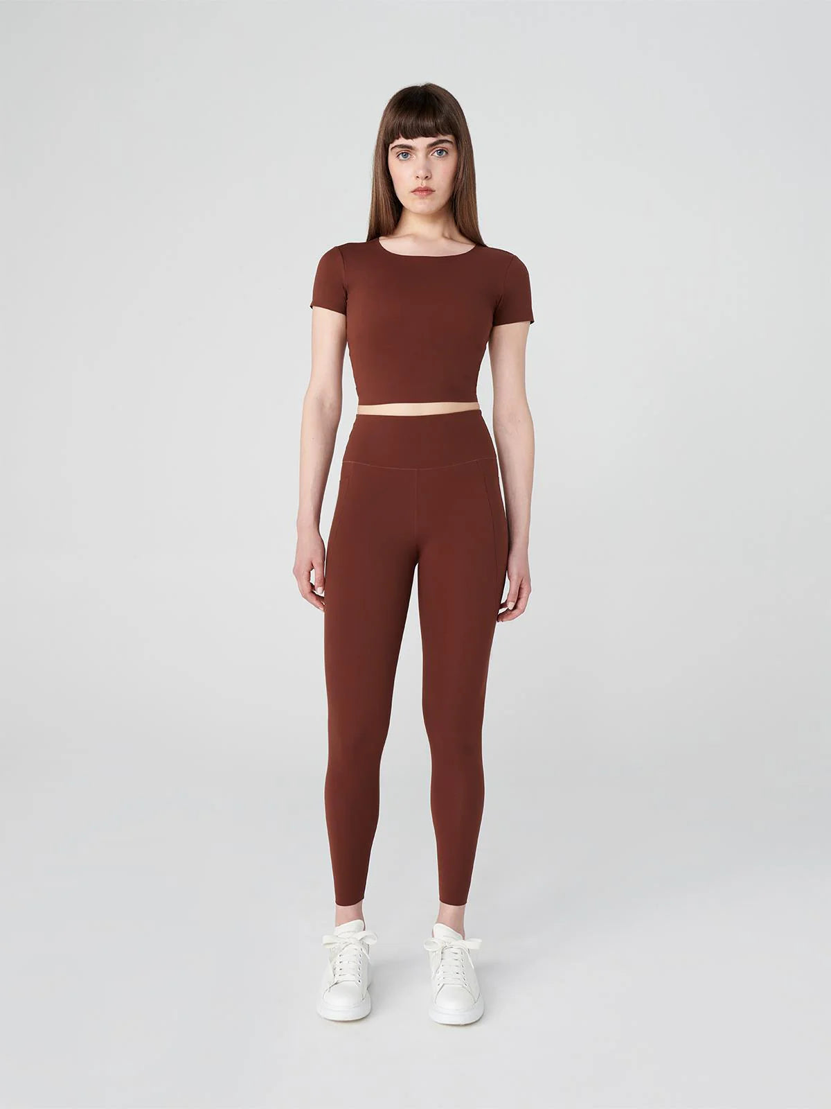 Pocket leggings BROWN
