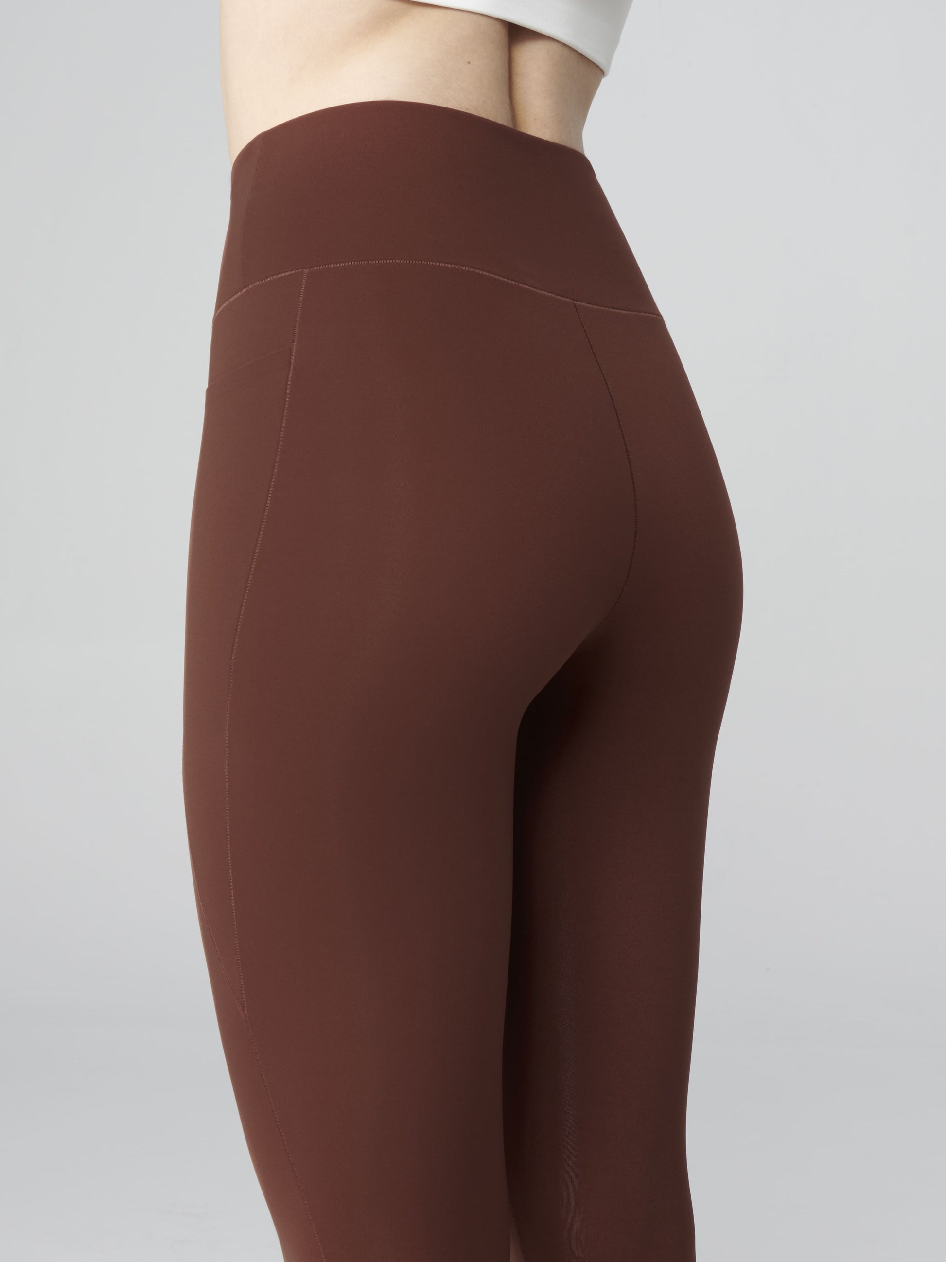 Pocket leggings BROWN